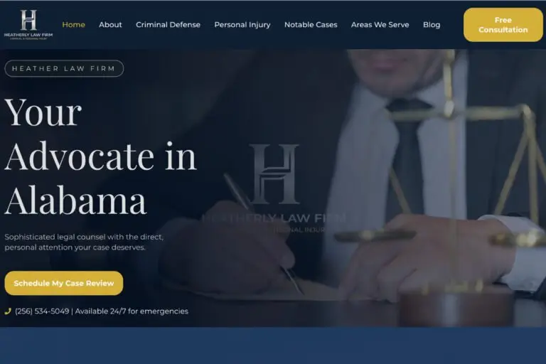 Image of a lawyer reviewing legal documents at Heather Law Firm in Baton Rouge.